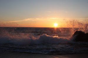 Sortie coucher de soleil à la Paracou
