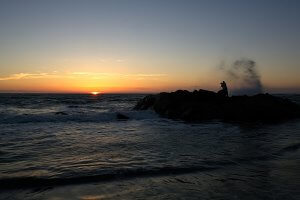Sortie coucher de soleil à la Paracou