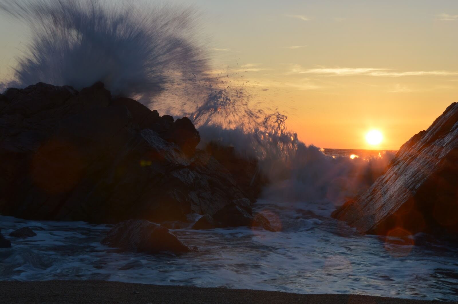 Sortie coucher de soleil à la Paracou