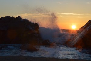 Sortie coucher de soleil à la Paracou
