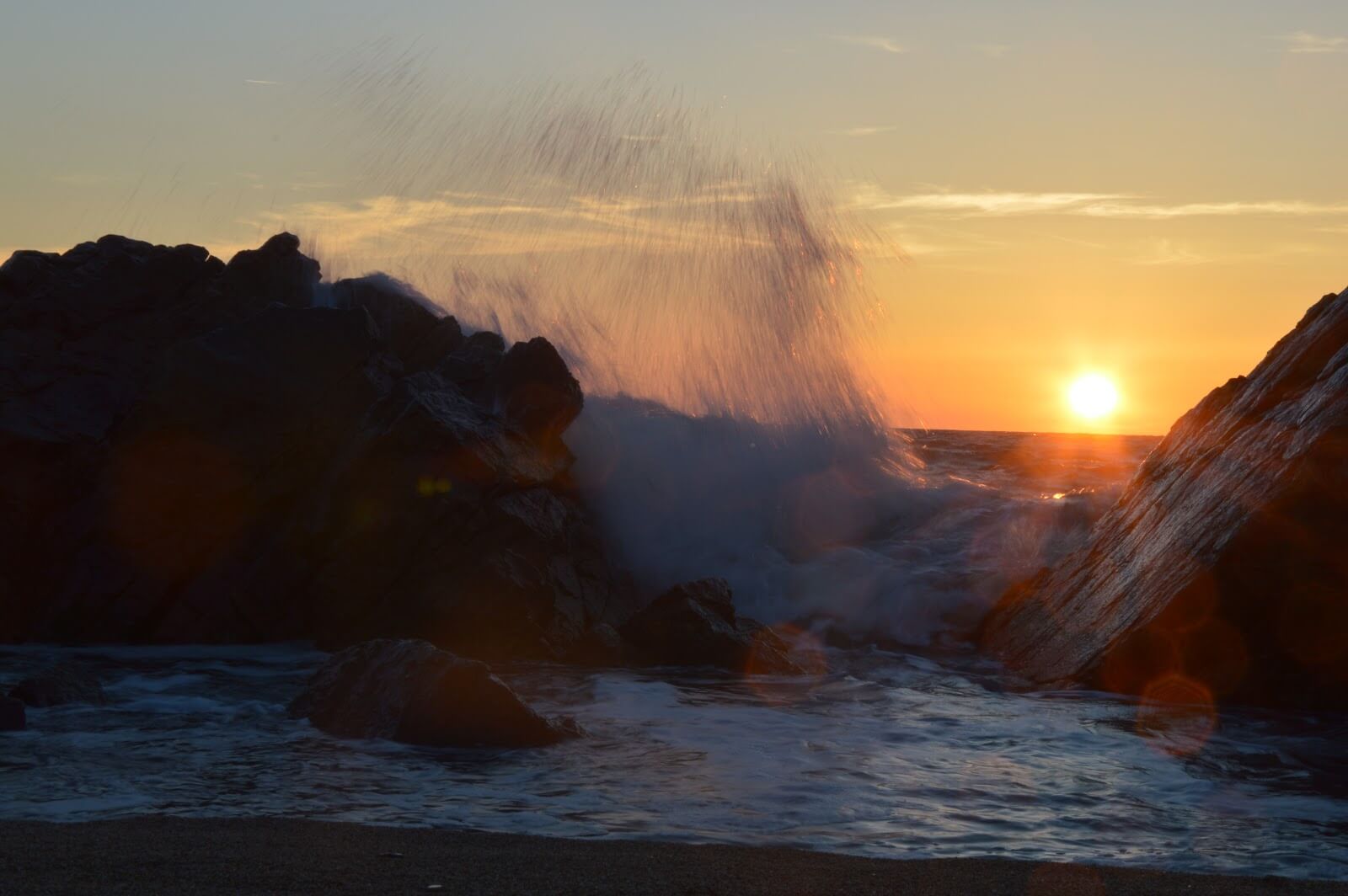 Sortie coucher de soleil à la Paracou